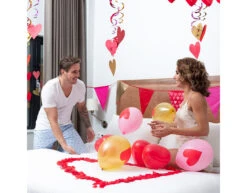 Hartjes Hangdecoratie 85cm 3st -Feestartikelen Winkel hartjes hangdecoratie 85cm 3st 5