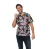 Hawai Shirt Zwart -Feestartikelen Winkel hawai shirt zwart