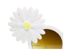 Hawaii Bril Witte Bloemen -Feestartikelen Winkel hawaii bril witte bloemen 2