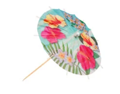 Hawaii Cocktailprikkers Parasol Paradise 18cm 6st