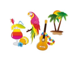 Hawaii Decoratie 35cm 4st