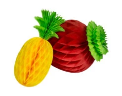 Hawaii Honeycomb Ananas 15cm 7 Hawaii Honeycomb Ananas 15cm -Feestartikelen Winkel hawaii honeycomb ananas 15cm 2