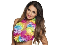 Hawaii Krans Regenboog XL -Feestartikelen Winkel hawaii krans regenboog xl 2