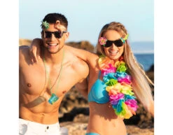 Hawaii Krans Regenboog XL -Feestartikelen Winkel hawaii krans regenboog xl 5