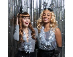 Hawaii Krans Zilver -Feestartikelen Winkel hawaii krans zilver 2