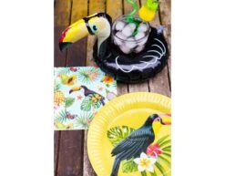 Hawaii Servetten Toekan 33cm 20st 11 Hawaii Servetten Toekan 33cm 20st -Feestartikelen Winkel hawaii servetten toekan 33cm 20st 3