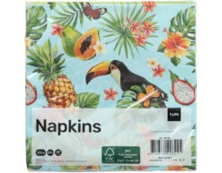Hawaii Servetten Toekan 33cm 20st 12 Hawaii Servetten Toekan 33cm 20st -Feestartikelen Winkel hawaii servetten toekan 33cm 20st 4