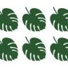 Hawaii Tafeldecoratie Palmblad 14,5cm 6st -Feestartikelen Winkel hawaii tafeldecoratie palmblad 145cm 6st