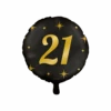 Helium Ballon 21 Jaar Leeg 30cm -Feestartikelen Winkel helium ballon 21 jaar leeg 30cm