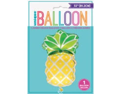 Helium Ballon Ananas 81cm Leeg -Feestartikelen Winkel helium ballon ananas 81cm leeg 1