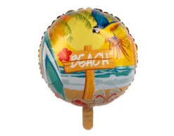 Helium Ballon Beach Dubbelzijdig 45cm -Feestartikelen Winkel helium ballon beach dubbelzijdig 45cm 1