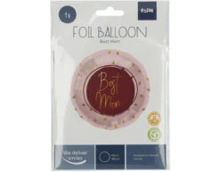 Helium Ballon Best Mum Roze Leeg 45cm -Feestartikelen Winkel helium ballon best mum roze leeg 45cm 2