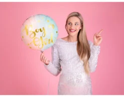 Helium Ballon Boy Or Girl Leeg 35cm -Feestartikelen Winkel helium ballon boy or girl leeg 35cm 1