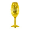 Helium Ballon Champagne Glas Leeg 80cm -Feestartikelen Winkel helium ballon champagne glas leeg 80cm