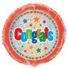 Helium Ballon Congrats 45cm Leeg 2 Helium Ballon Congrats 45cm Leeg -Feestartikelen Winkel helium ballon congrats 45cm leeg