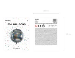 Helium Ballon Discobal Leeg 40cm -Feestartikelen Winkel helium ballon discobal leeg 40cm 2
