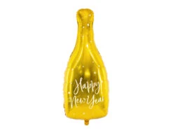 Helium Ballon Fles Happy New Year Leeg 82cm