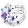 Helium Ballon Forever In Our Hearts Leeg 45cm -Feestartikelen Winkel helium ballon forever in our hearts leeg 45cm