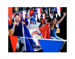 Helium Ballon Frankrijk Hart 45cm -Feestartikelen Winkel helium ballon frankrijk hart 45cm 2