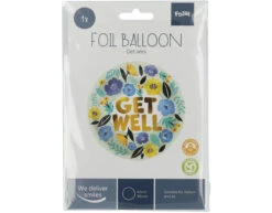 Helium Ballon Get Well Bloemen Leeg 45cm -Feestartikelen Winkel helium ballon get well bloemen leeg 45cm 4