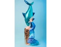 Helium Ballon Haai Leeg 1,02m -Feestartikelen Winkel helium ballon haai leeg 102m 6