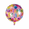 Helium Ballon Happy Birthday Confetti 45cm Leeg -Feestartikelen Winkel helium ballon happy birthday confetti 45cm leeg