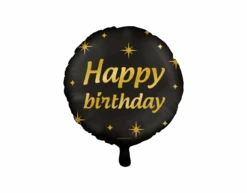 Helium Ballon Happy Birthday Leeg 30cm