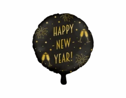 Helium Ballon Happy New Year Leeg 30cm