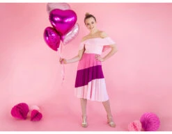 Helium Ballon Hart Fuchsia Leeg 45cm -Feestartikelen Winkel helium ballon hart fuchsia leeg 45cm 3