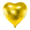 Helium Ballon Hart Goud Leeg 61cm -Feestartikelen Winkel helium ballon hart goud leeg 61cm