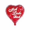 Helium Ballon Hart Ich Liebe Dich Versiering 45cm Leeg -Feestartikelen Winkel helium ballon hart ich liebe dich versiering 45cm