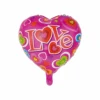 Helium Ballon Hart Love 45cm Leeg -Feestartikelen Winkel helium ballon hart love 45cm leeg