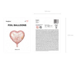 Helium Ballon Hart Mom To Be Roze Leeg 35cm -Feestartikelen Winkel helium ballon hart mom to be roze leeg 35cm 6