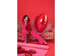 Helium Ballon Hart Rood Leeg 45cm -Feestartikelen Winkel helium ballon hart rood leeg 45cm 4