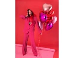 Helium Ballon Hart Rood Leeg 45cm -Feestartikelen Winkel helium ballon hart rood leeg 45cm 6