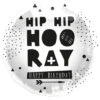 Helium Ballon Hip Hip Hooray Zwart Wit Leeg 45cm 1 Helium Ballon Hip Hip Hooray Zwart Wit Leeg 45cm -Feestartikelen Winkel helium ballon hip hip hooray zwart wit leeg 45cm