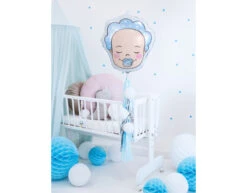 Helium Ballon Hoofd Baby Jongen Leeg 45cm -Feestartikelen Winkel helium ballon hoofd baby jongen leeg 45cm 4