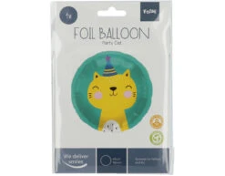 Helium Ballon Kat Leeg 45cm -Feestartikelen Winkel helium ballon kat leeg 45cm 2