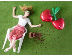 Helium Ballon Kersen Leeg 88cm -Feestartikelen Winkel helium ballon kersen leeg 88cm 2