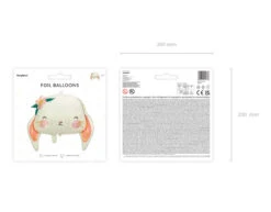 Helium Ballon Konijn Leeg 65cm -Feestartikelen Winkel helium ballon konijn leeg 65cm 6