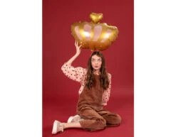 Helium Ballon Kroon Leeg 52cm -Feestartikelen Winkel helium ballon kroon leeg 52cm 3