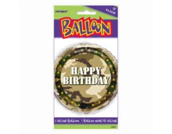 Helium Ballon Leger Happy Birthday 45cm Leeg -Feestartikelen Winkel helium ballon leger happy birthday 45cm leeg 1