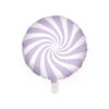 Helium Ballon Lila Swirl 45cm Leeg -Feestartikelen Winkel helium ballon lila swirl 45cm leeg