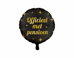 Helium Ballon Pensioen Leeg 30cm