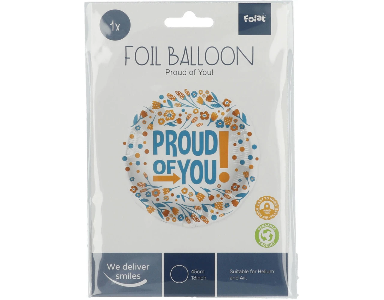 Helium Ballon Proud Of You Leeg 45cm 6 Helium Ballon Proud Of You Leeg 45cm - Afbeelding 4