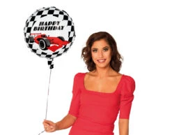 Helium Ballon Race Dubbelzijdig Leeg 45cm