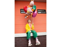 Helium Ballon Rolschaatsen Leeg 74cm -Feestartikelen Winkel helium ballon rolschaatsen leeg 74cm 7