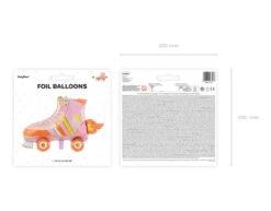 Helium Ballon Rolschaatsen Leeg 74cm -Feestartikelen Winkel helium ballon rolschaatsen leeg 74cm 9