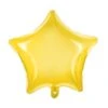 Helium Ballon Ster Geel Doorzichtig 48cm Leeg -Feestartikelen Winkel helium ballon ster geel doorzichtig 48cm leeg