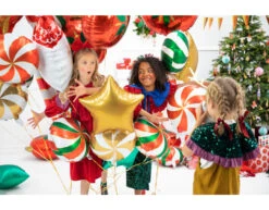 Helium Ballon Ster Goud Leeg 48cm -Feestartikelen Winkel helium ballon ster goud leeg 48cm 2